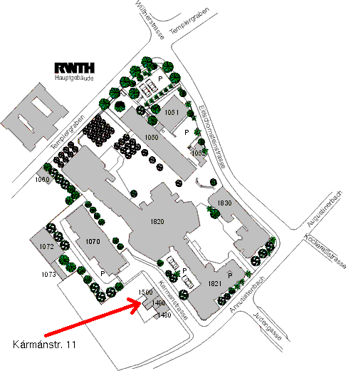 Lageplan Südost